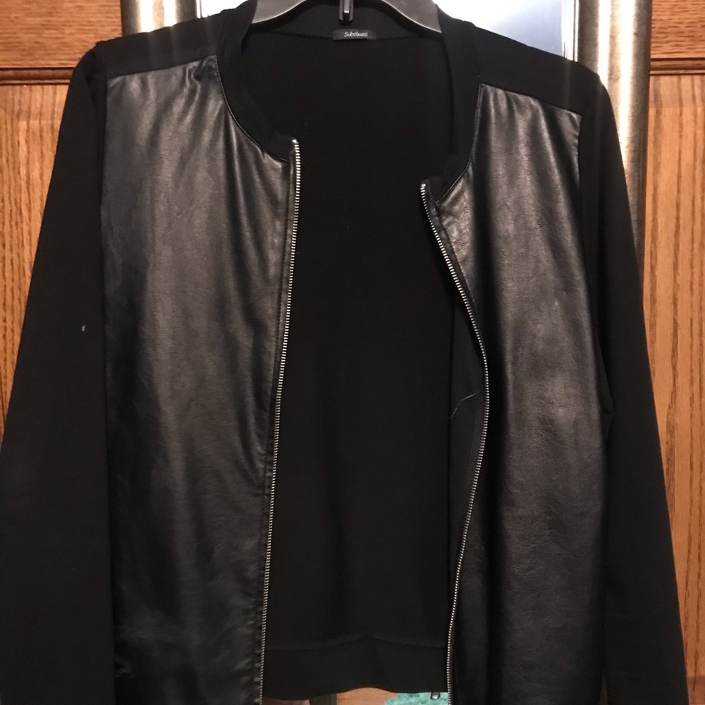 Italian Faux Leather Jacket